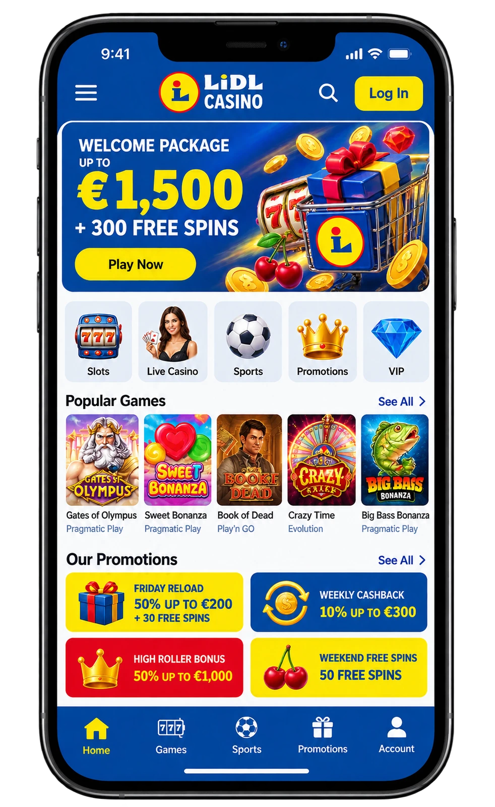 Die Lidl Casino App